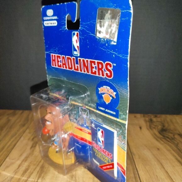 NBA Basketball Headliners Corinthian Larry Johnson Mini Figure 1996 - Picture 3 of 7